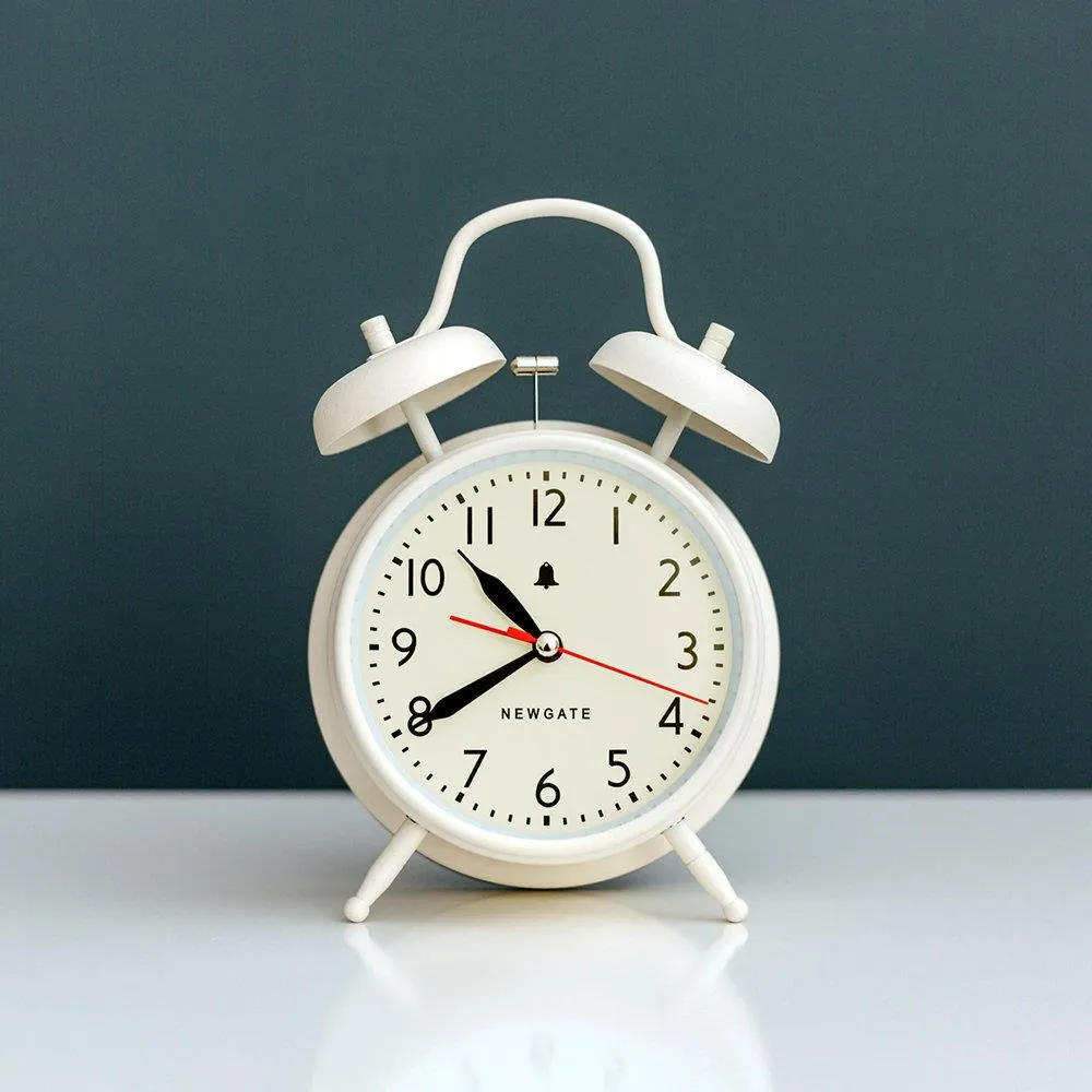 New Covent Garden Alarm Clock (Linen White)