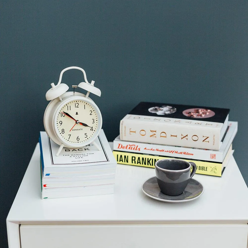 New Covent Garden Alarm Clock (Linen White)