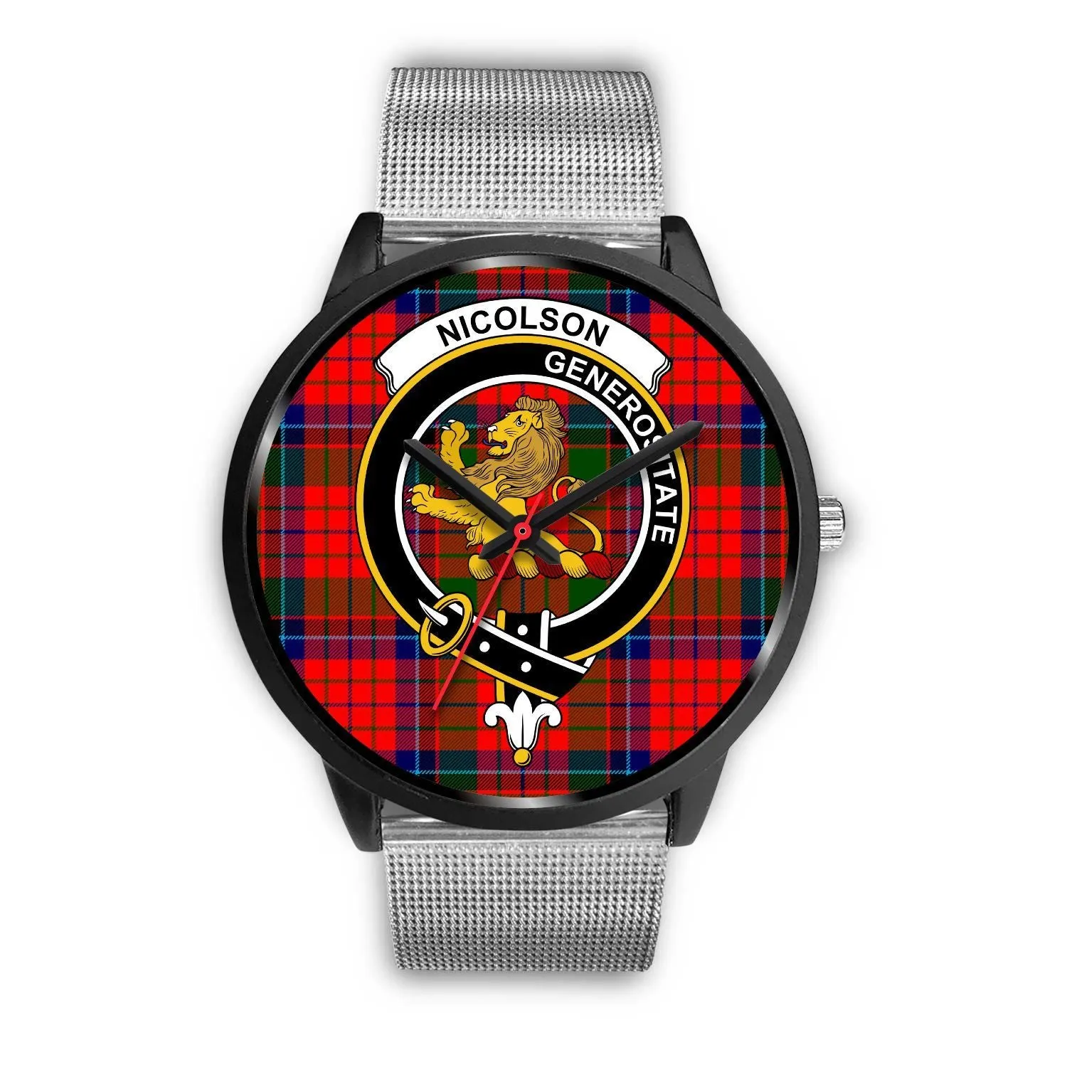 Nicolson Modern Clan Badge Tartan Black Watch