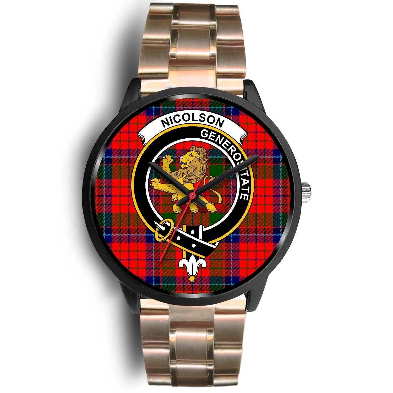Nicolson Modern Clan Badge Tartan Black Watch