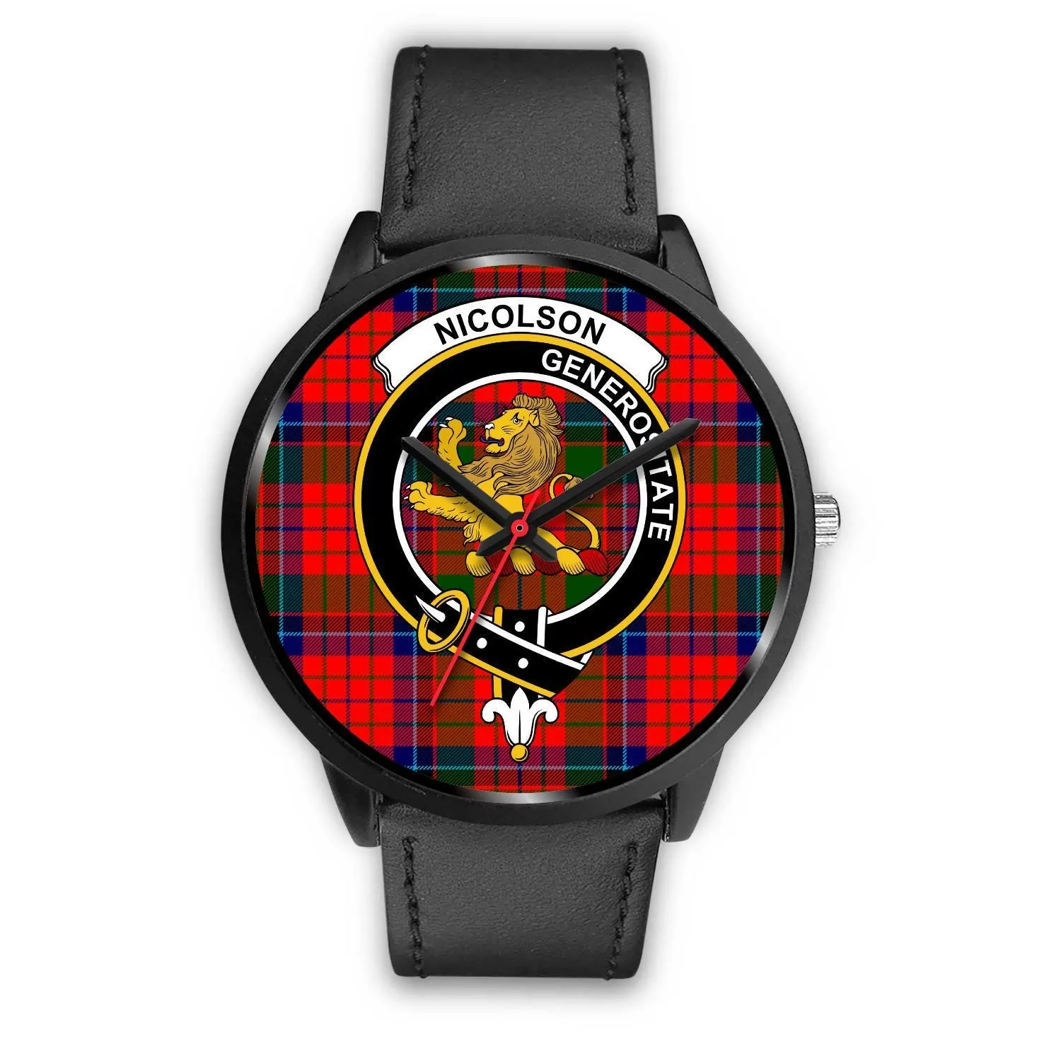 Nicolson Modern Clan Badge Tartan Black Watch