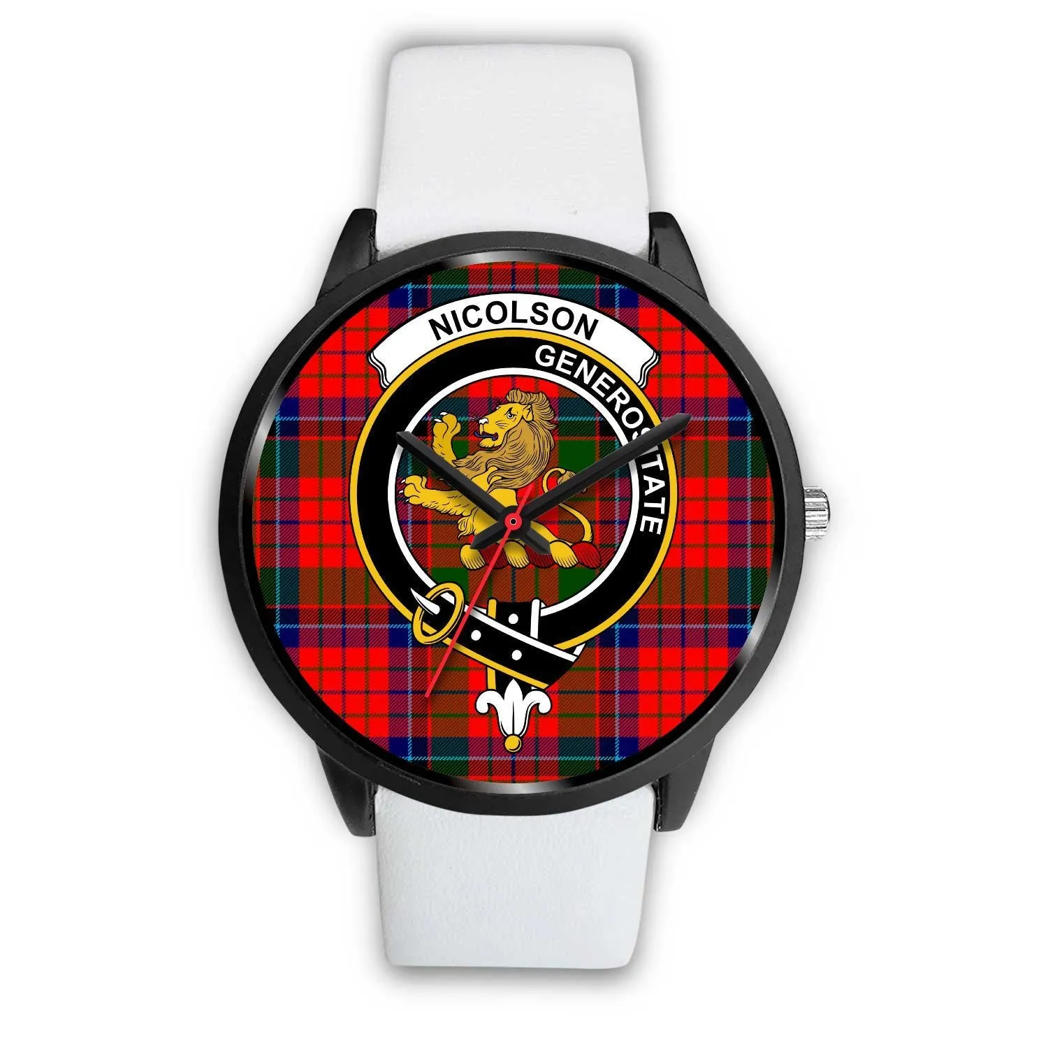 Nicolson Modern Clan Badge Tartan Black Watch
