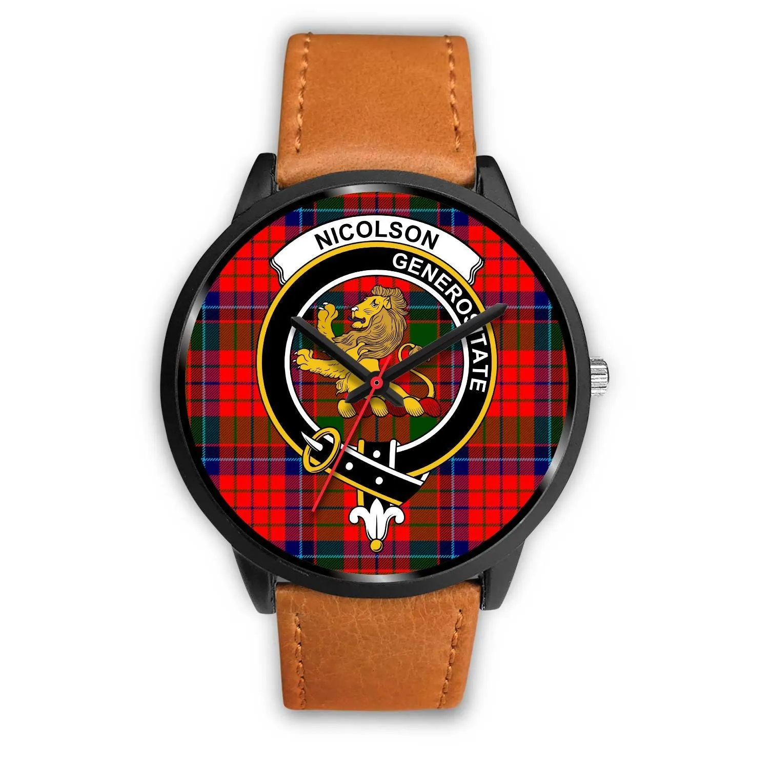 Nicolson Modern Clan Badge Tartan Black Watch