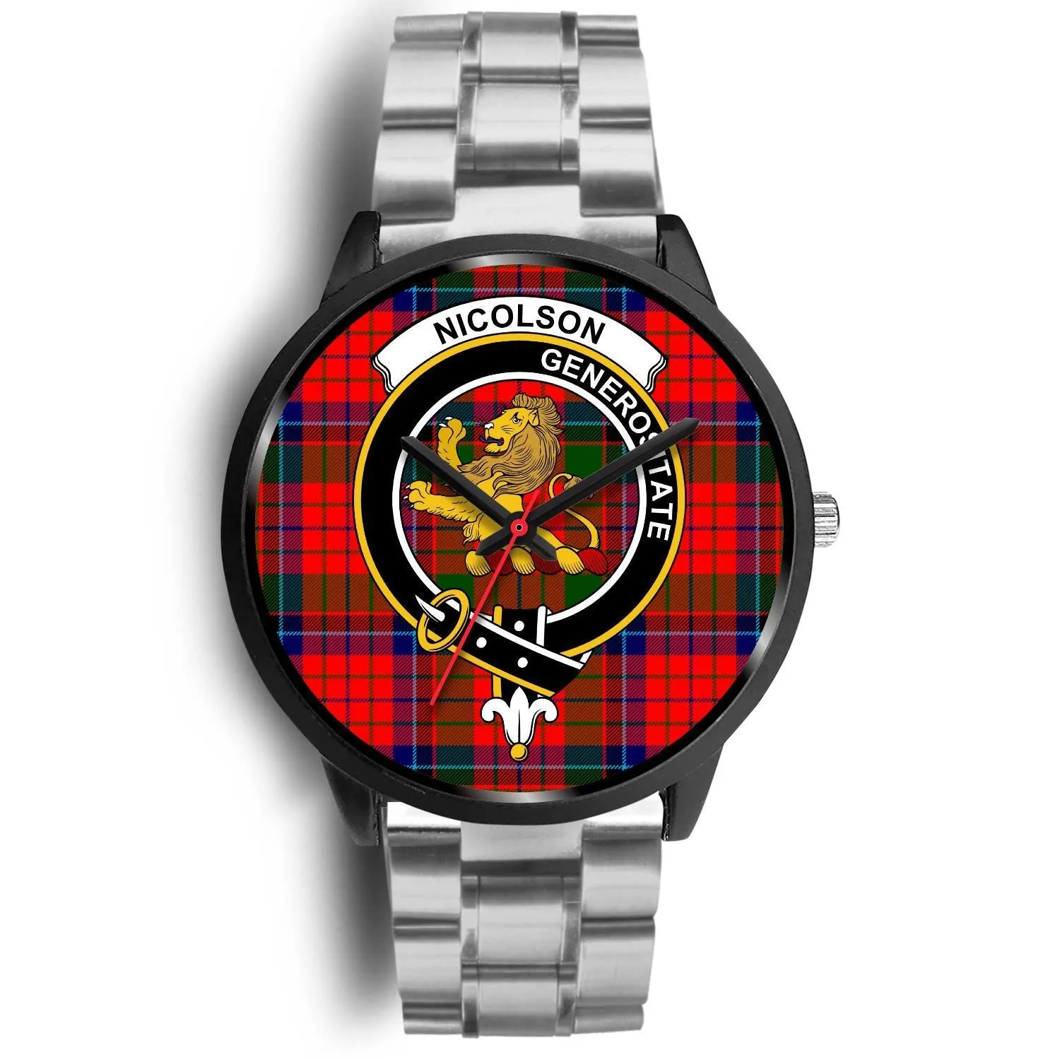 Nicolson Modern Clan Badge Tartan Black Watch