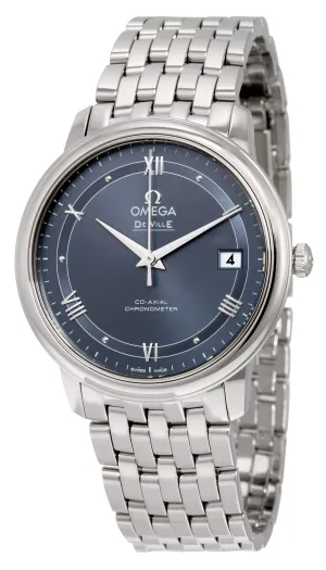 Omega De Ville Prestige Automatic Blue Dial Unisex Watch 424.10.37.20.03.002