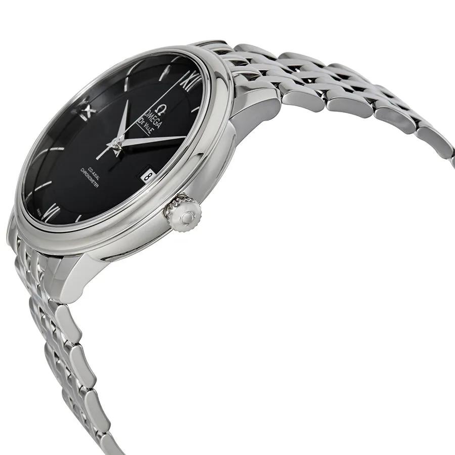 Omega De Ville Prestige Automatic Chronometer Black Dial Men's Watch 424.10.40.20.01.001