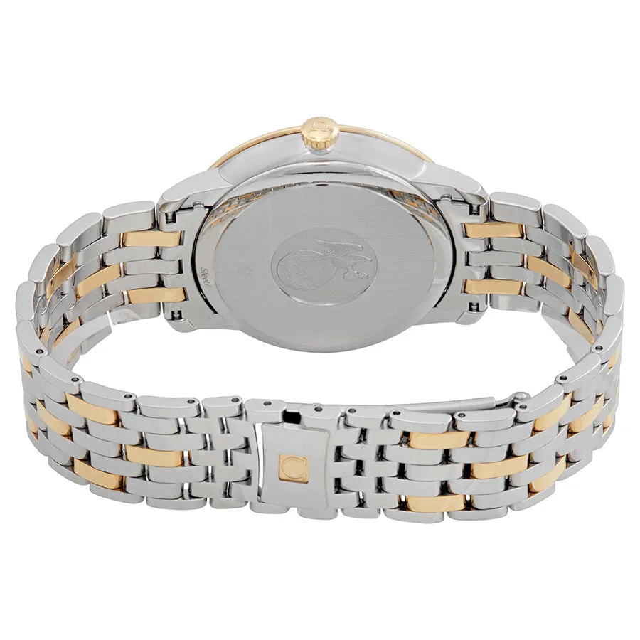 Omega De Ville Prestige Automatic Chronometer Diamond Two-Tone Men's Watch 424.20.40.20.58.001