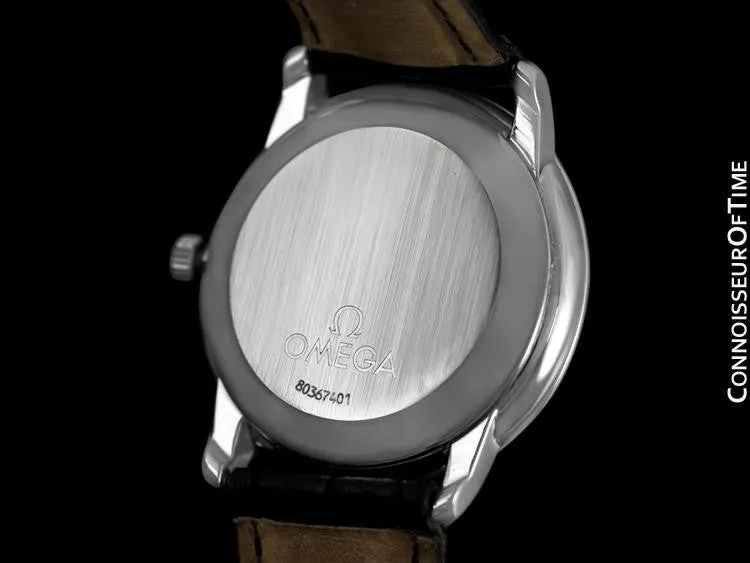 Omega De Ville Prestige Mens Chronometer Dress Watch with Date, 4800.31.01 - Stainless Steel