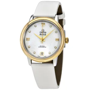 Omega De Ville Prestige Mother of Pearl Butterfly Dial Ladies Watch 424.22.33.20.55.002