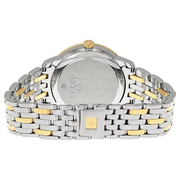Omega DeVille Prestige Mother of Pearl Dial Steel and Yellow Gold Ladies Watch 424.20.33.20.05.001