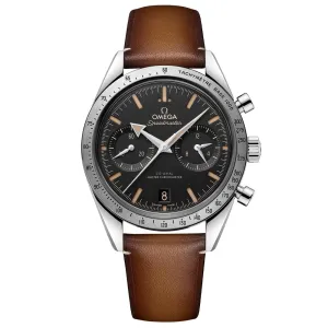 OMEGA Speedmaster '57 Chronograph 40.5mm Black Dial Manual Wound Gents Watch 33212415101001