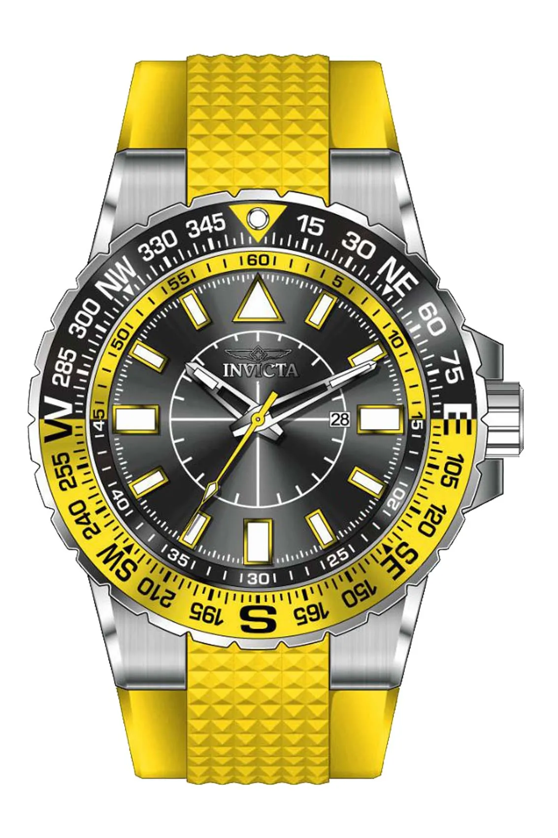 Parts for Invicta Aviator Zager Exclusive Men 36981