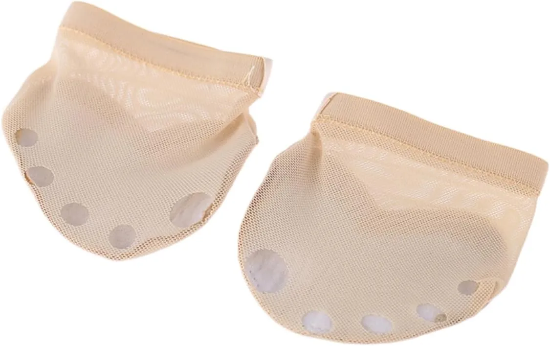 POPETPOP Dancing Shoes Adult Ballet Half Soles Dance Forefoot Cushion Shoes Fitness Thong Dance Paws for Women