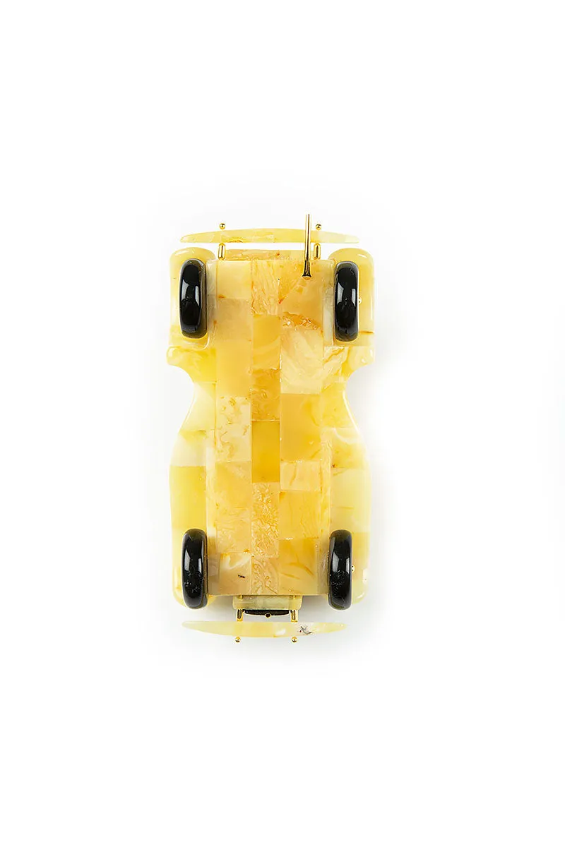 Retro Amber Luxury Souvenir Car