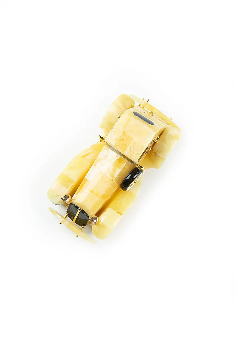 Retro Amber Luxury Souvenir Car