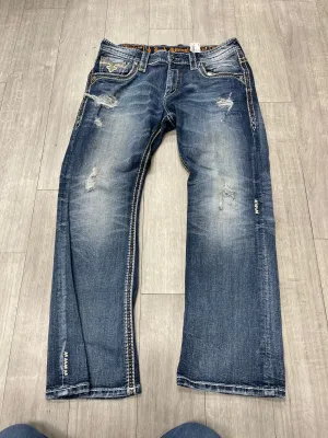 Rock Revival Denim Size 36 Rocia Boot 2555 Rock Revival Denim Size 36 Rocia Boot 2555