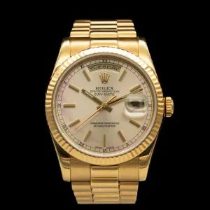 Rolex - 2001 Day-Date 'President' 18kt Gold