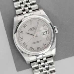 Rolex Datejust Applied Roman Dial 116200