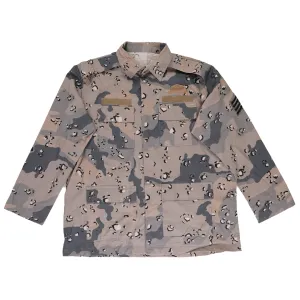 Saudi Border Guard Blue Chocolate Chip Field Shirt