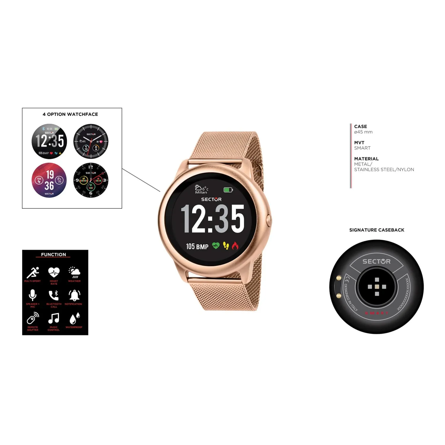 Sector Smart S01 Smartwatch