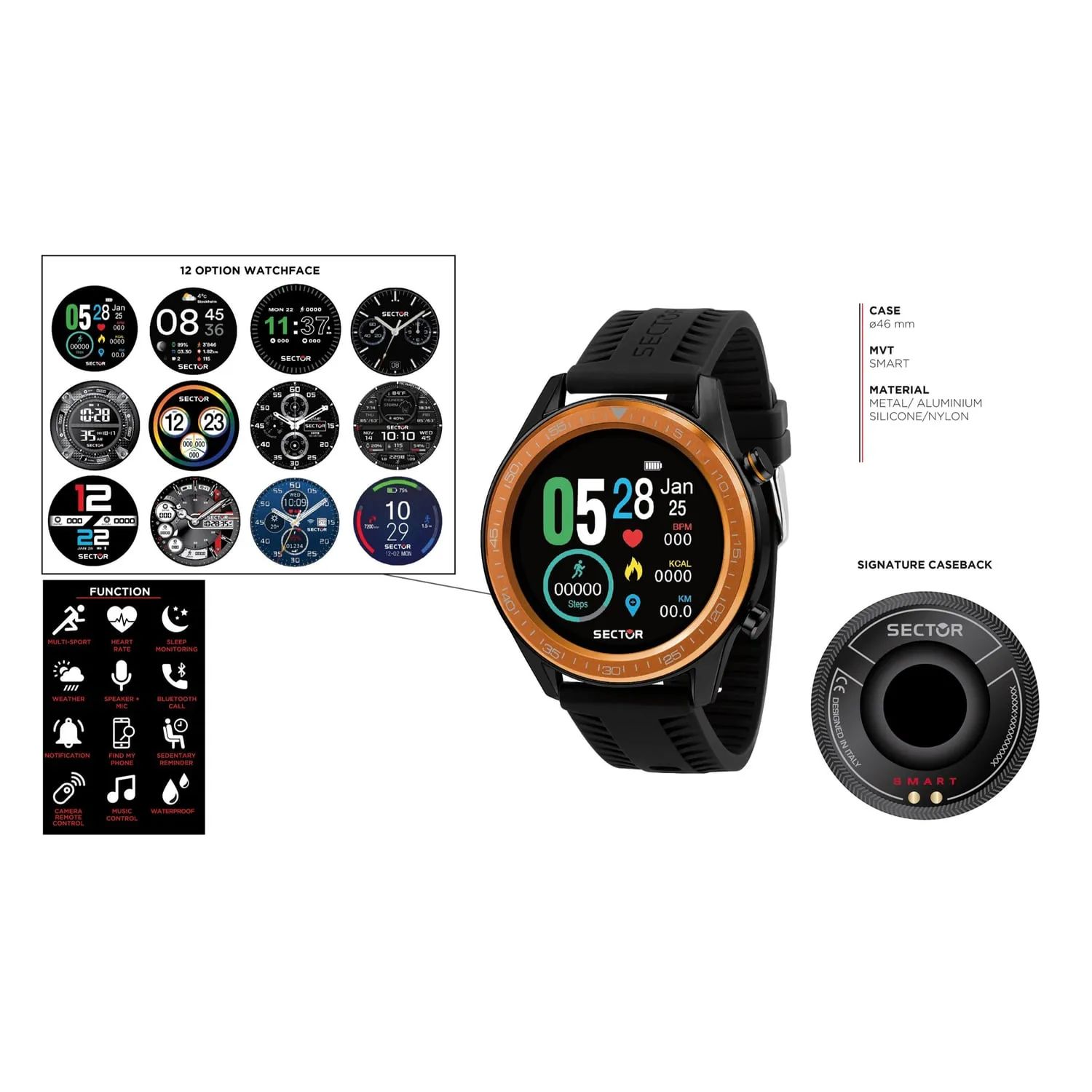 Sector Smart S02 Smartwatch