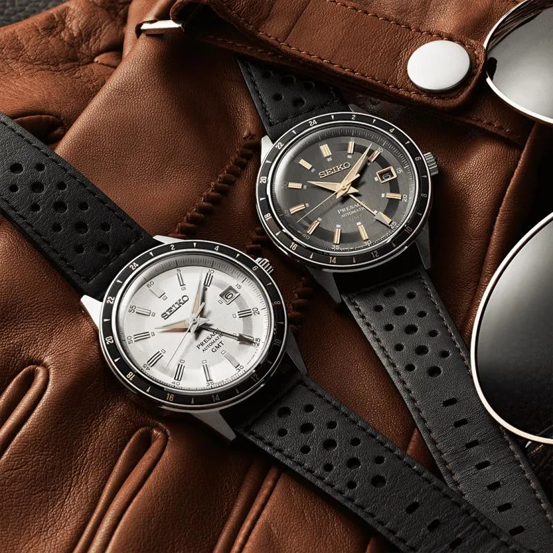 Seiko Presage ‘Stone’ Style 60s Road Trip GMT