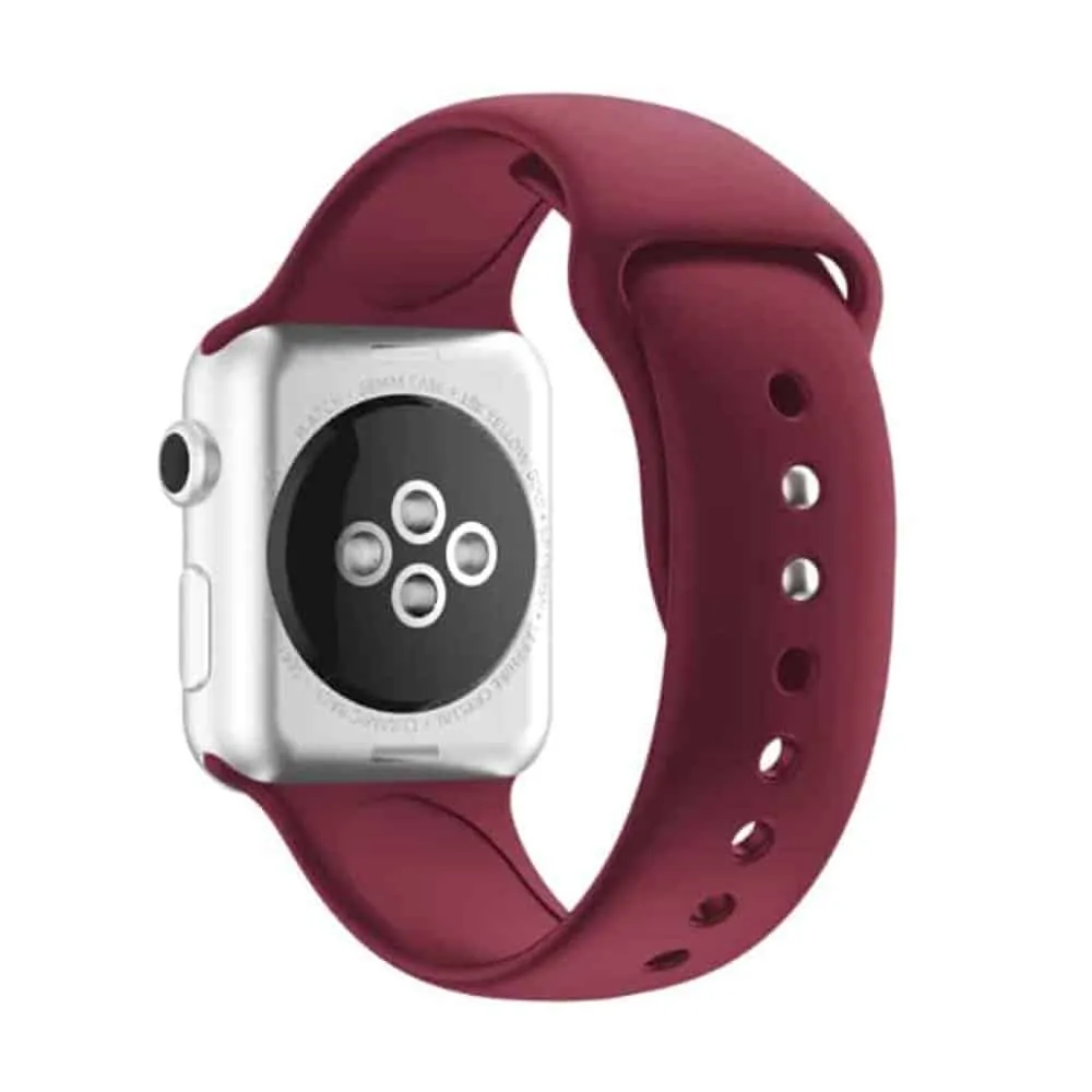 Silicone Strap for 42/44/45/49mm Apple Watch (M/L) - Light Pink