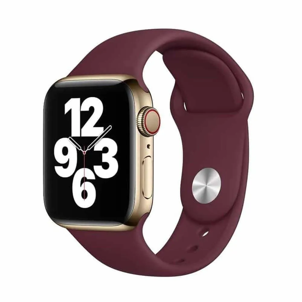 Silicone Strap for 42/44/45/49mm Apple Watch (M/L) - Light Pink