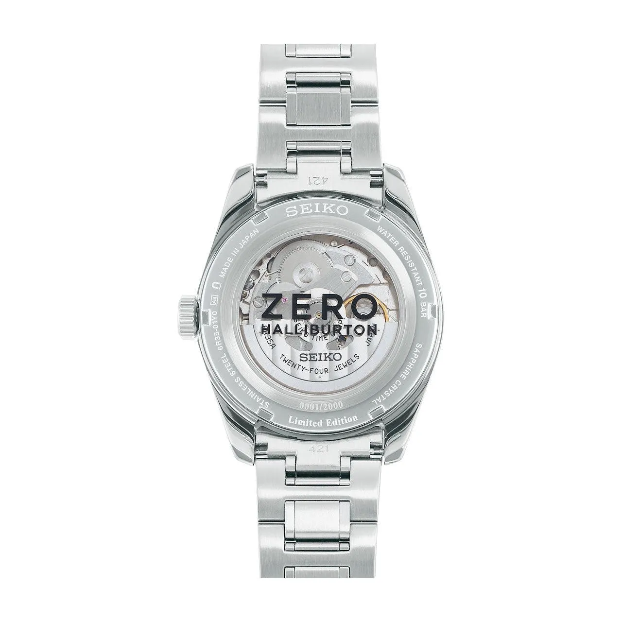SPB277J1 - Presage Sharp Edged Series 'Zero Halliburton' Automatic Watch