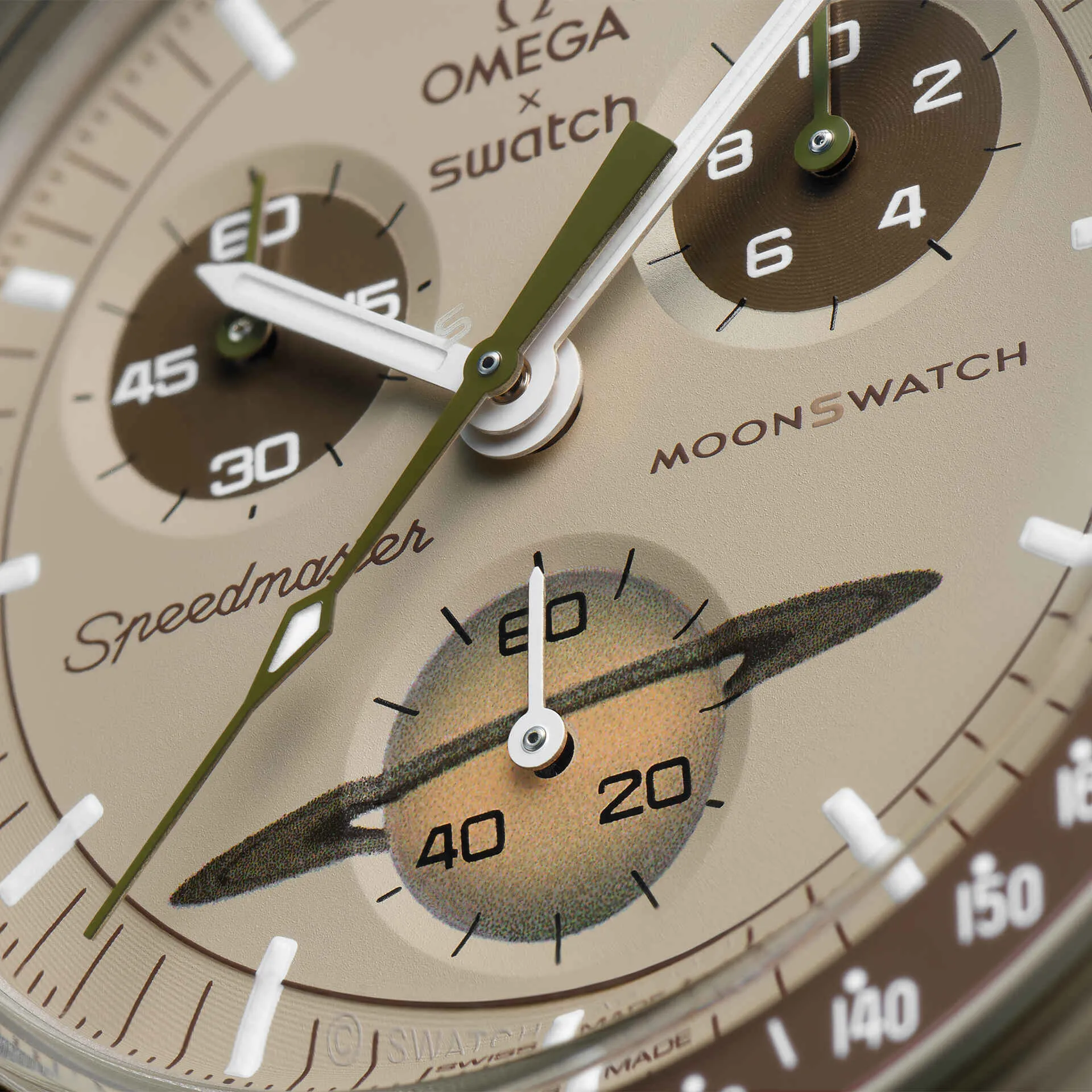 Swatch x Omega Bioceramic Moonswatch Mission To Saturn