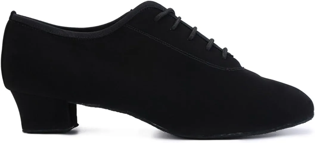 TDA Men's Classic Lace-up Leather Tango Ballroom Salsa Latin Dance Wedding Shoes