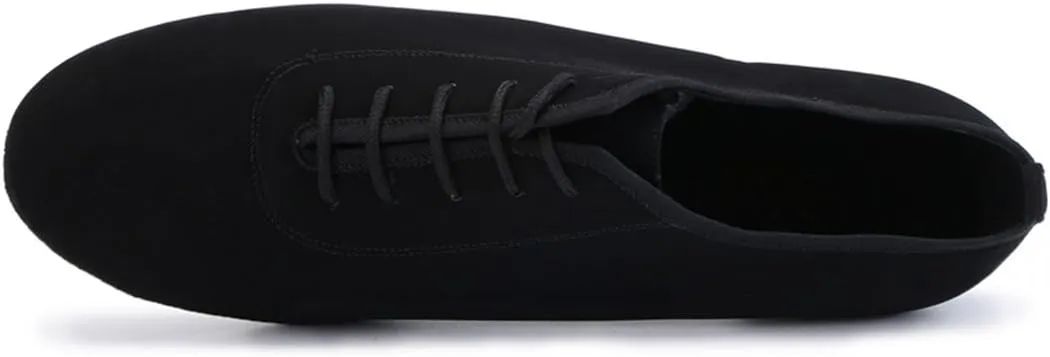 TDA Men's Classic Lace-up Leather Tango Ballroom Salsa Latin Dance Wedding Shoes