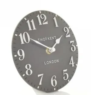 Thomas Kent 6" Arabic Mantel Clock Dolphin