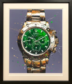 Timeless Rolex Oyster Paper Print by Paul Oz