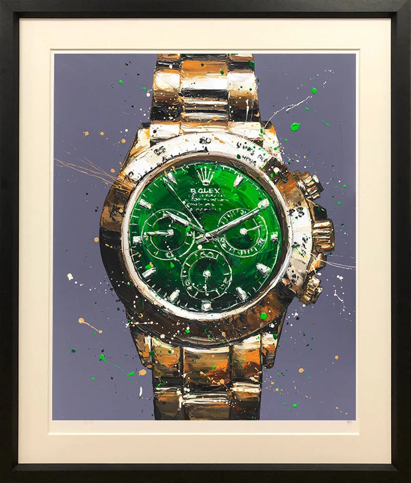 Timeless Rolex Oyster Paper Print by Paul Oz