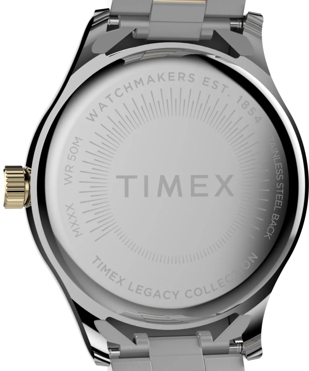 Timex Legacy 34mm Stainless Steel Bracelet Watch 