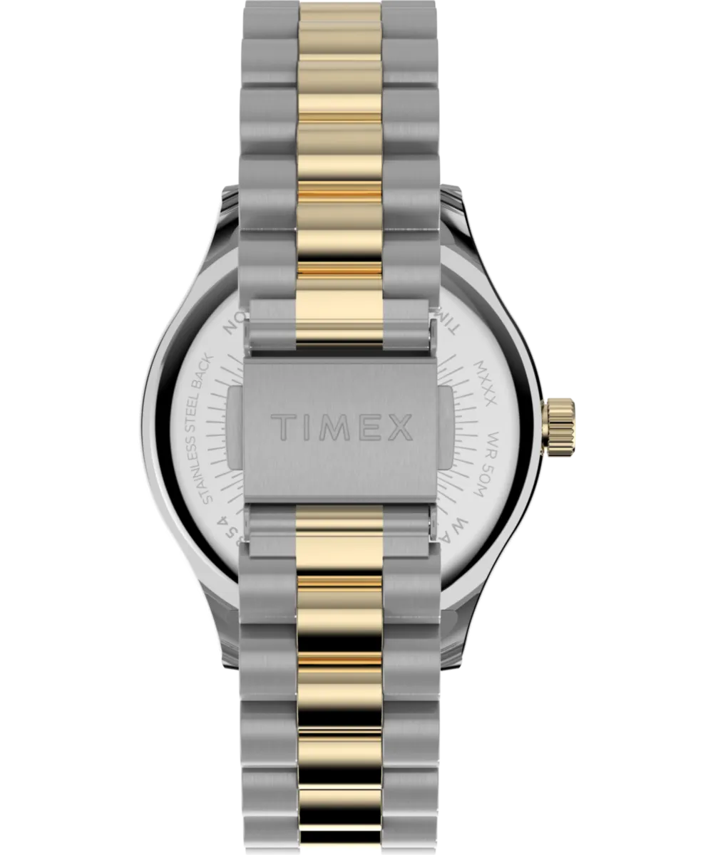 Timex Legacy 34mm Stainless Steel Bracelet Watch 