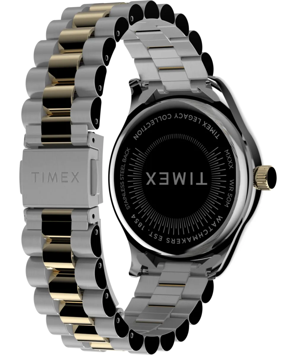 Timex Legacy 34mm Stainless Steel Bracelet Watch 