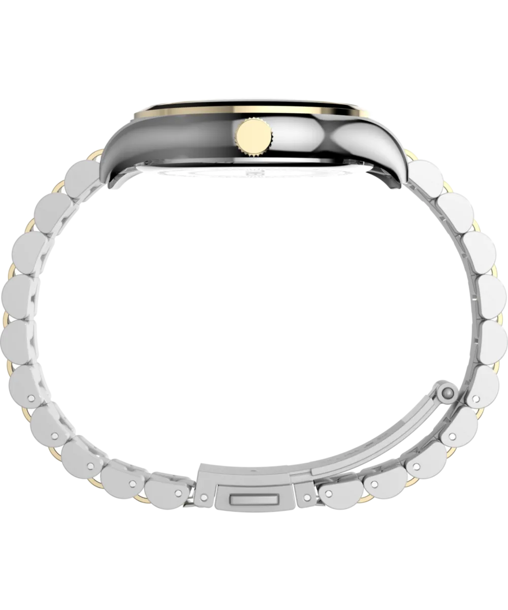 Timex Legacy 34mm Stainless Steel Bracelet Watch 