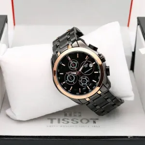 Tissot Men's Watch 1853 – Classic Round Dial, Quartz Movement, Chronograph