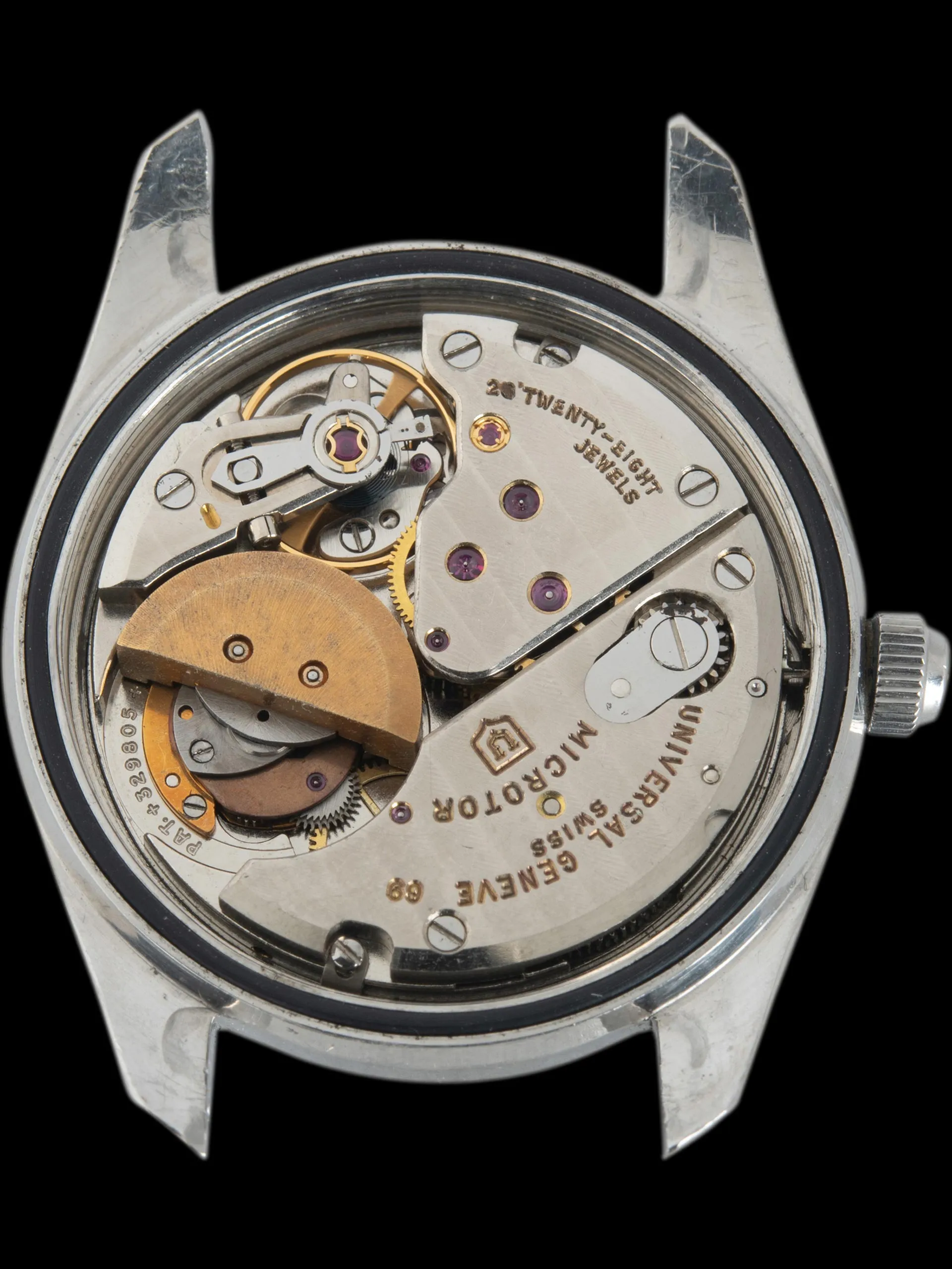 Tropical 1966 Universal Geneve Polerouter Date (Ref. 869115/01) Black Dial