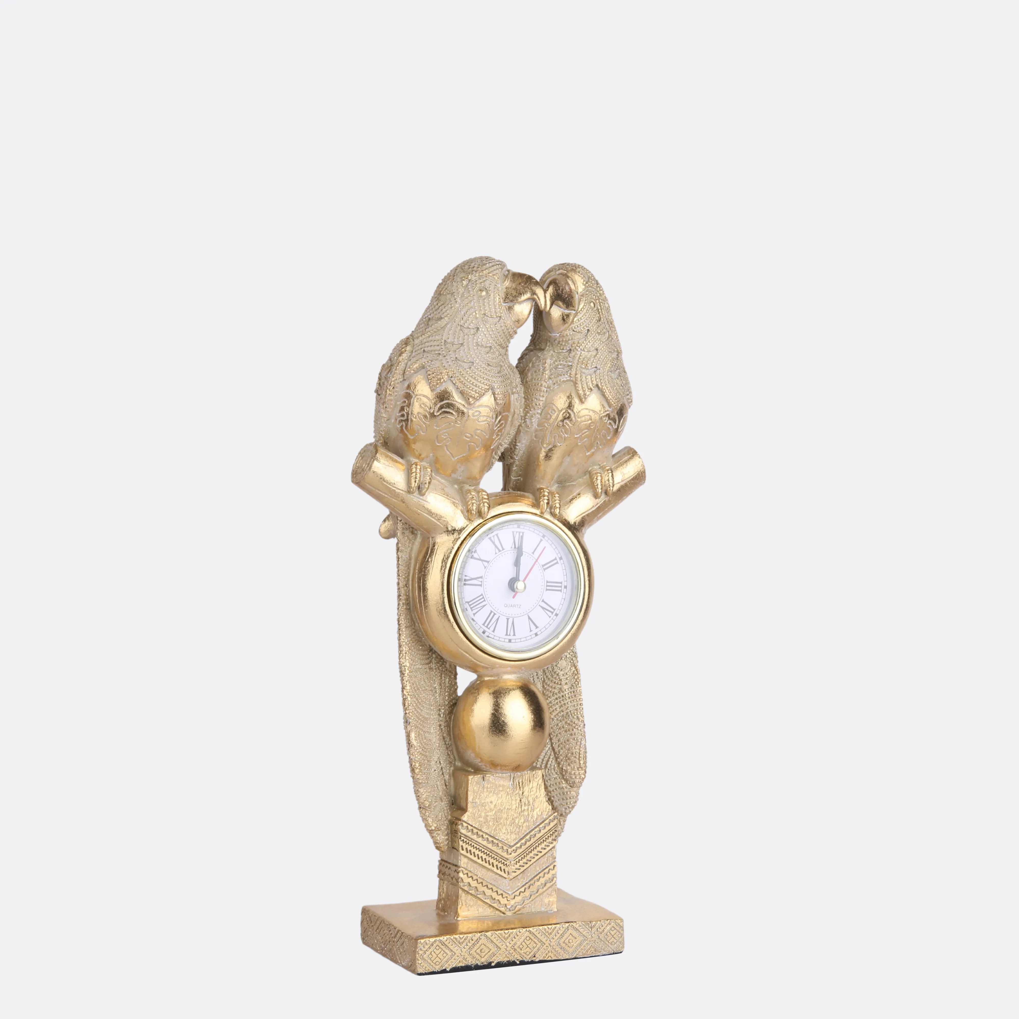 Twin Parrots Timepiece