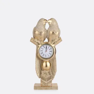 Twin Parrots Timepiece