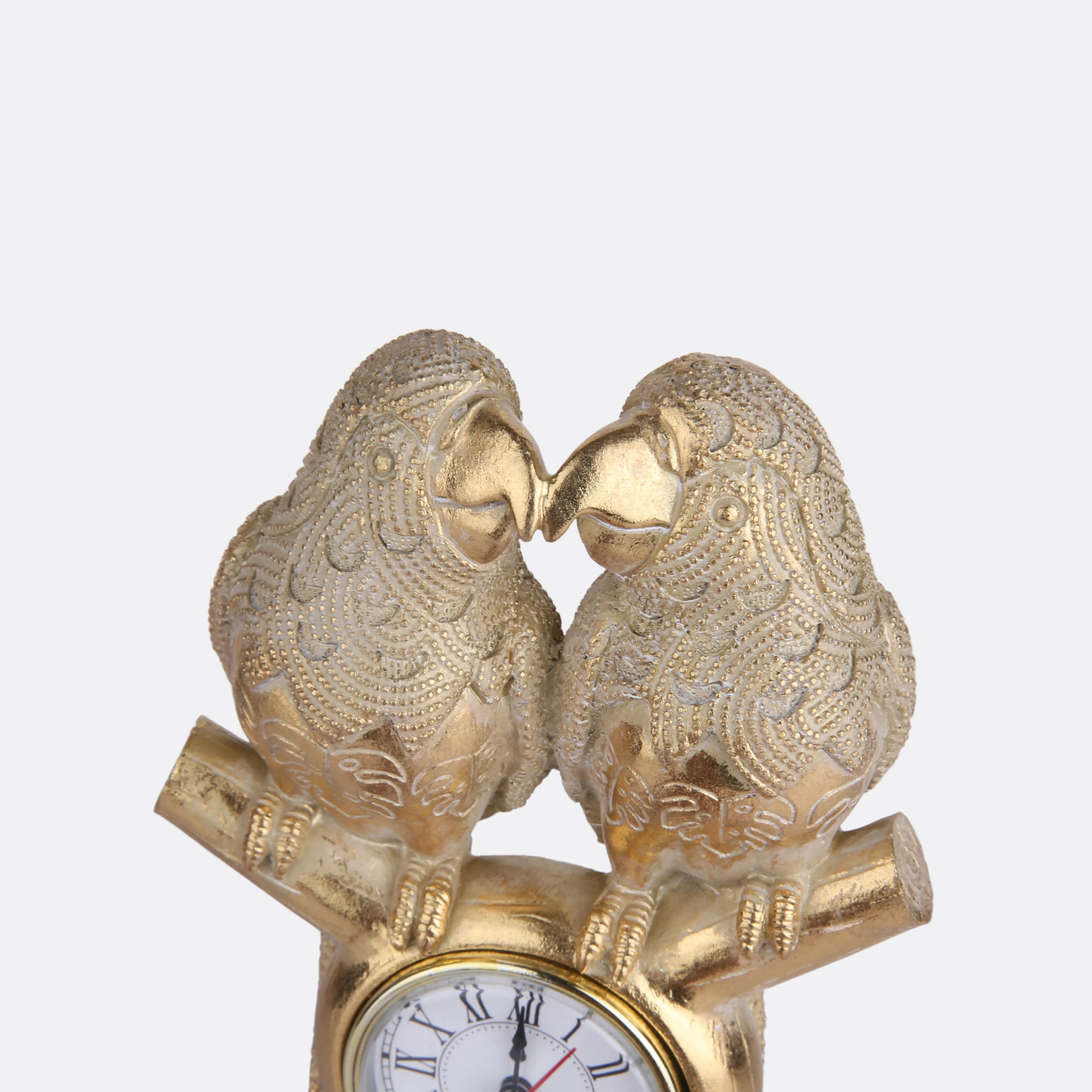 Twin Parrots Timepiece