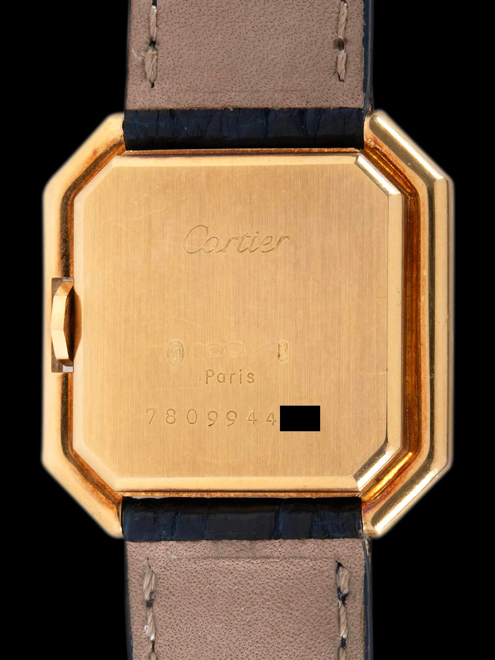 *Unpolished* 1970s Cartier Paris Ceinture 18K YG (Ref. 78099)
