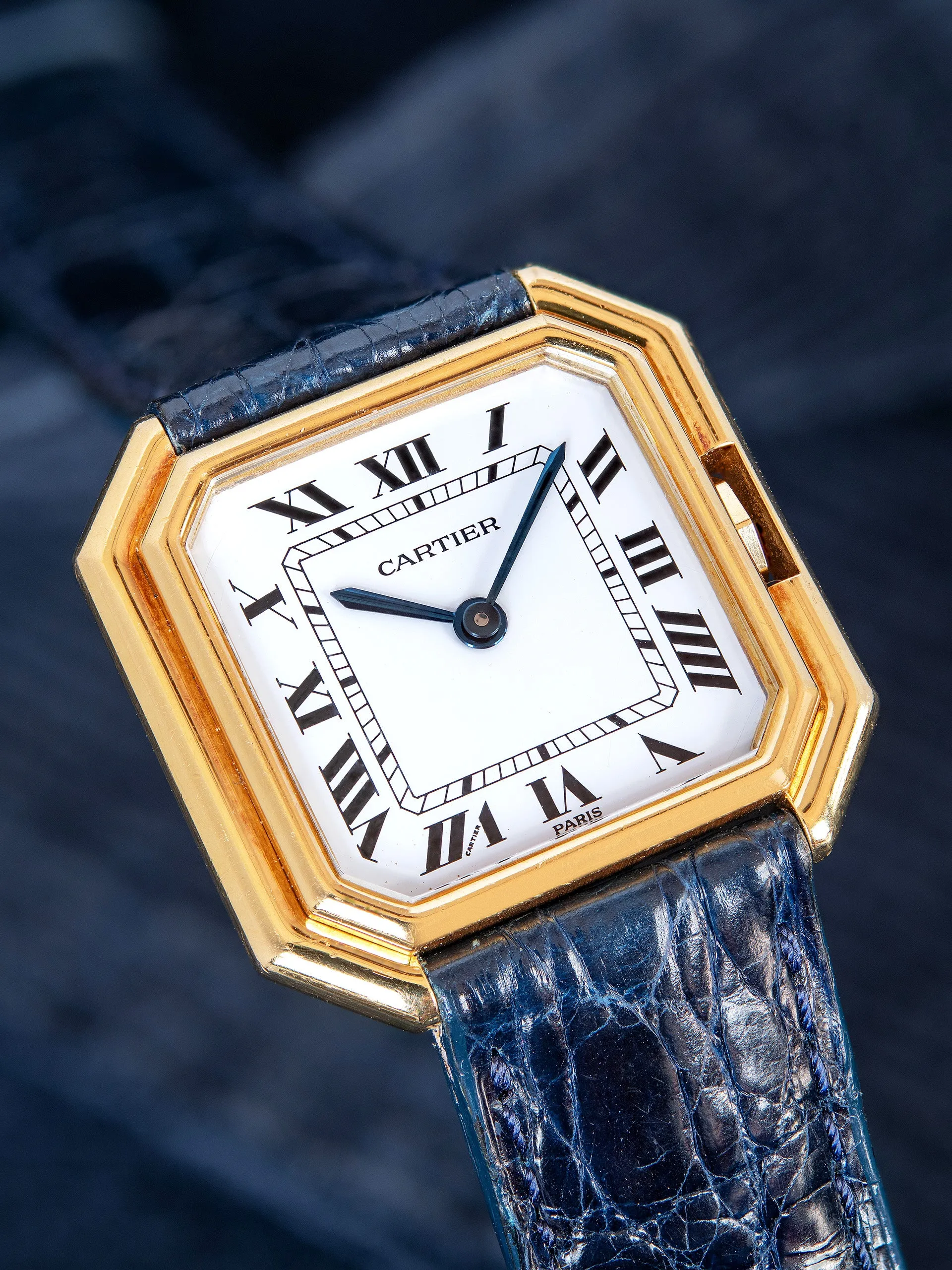 *Unpolished* 1970s Cartier Paris Ceinture 18K YG (Ref. 78099)