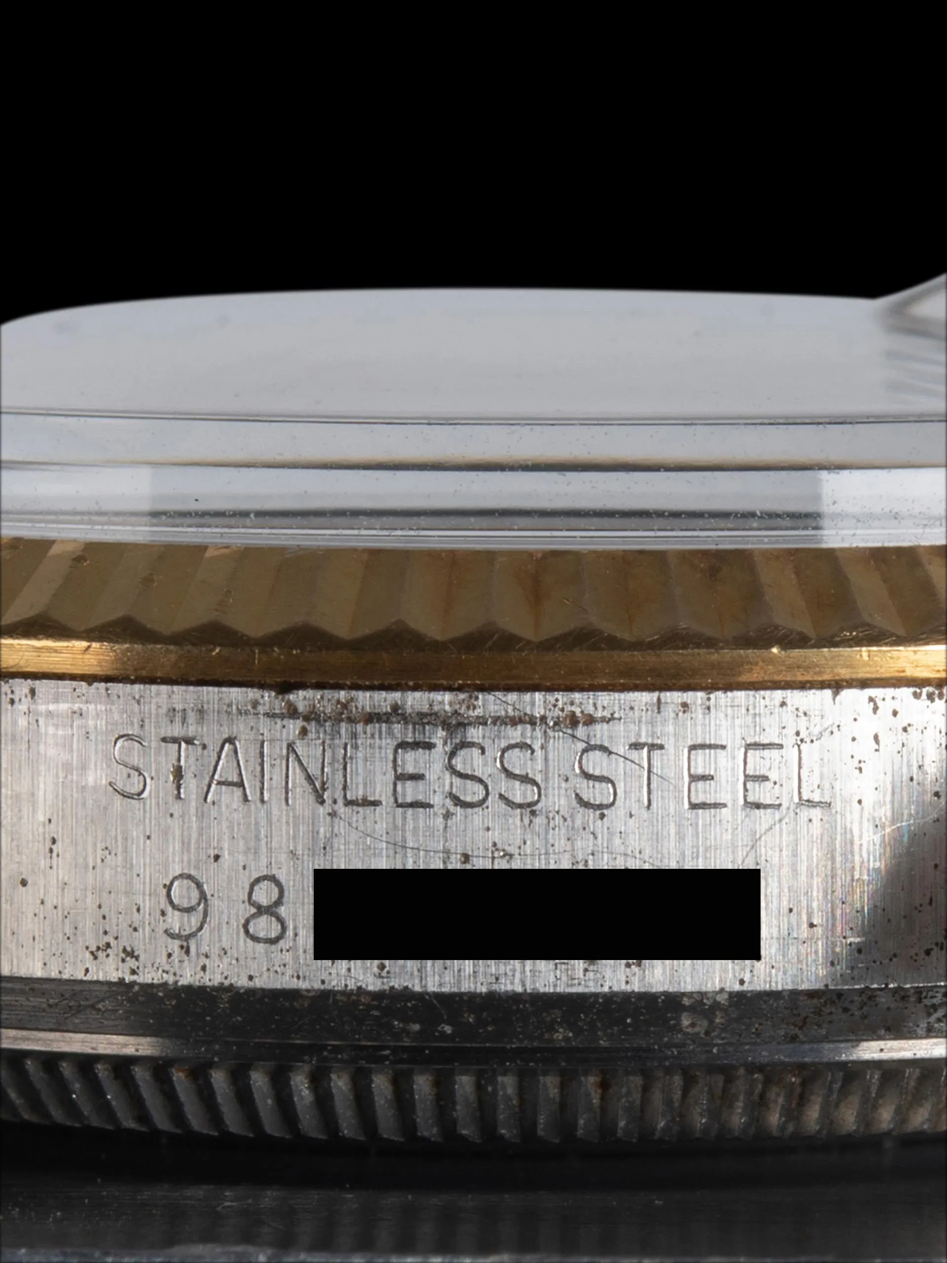 *Unpolished* 1987 Rolex Two-Tone Datejust (Ref. 16013) Champagne "Linen" Dial