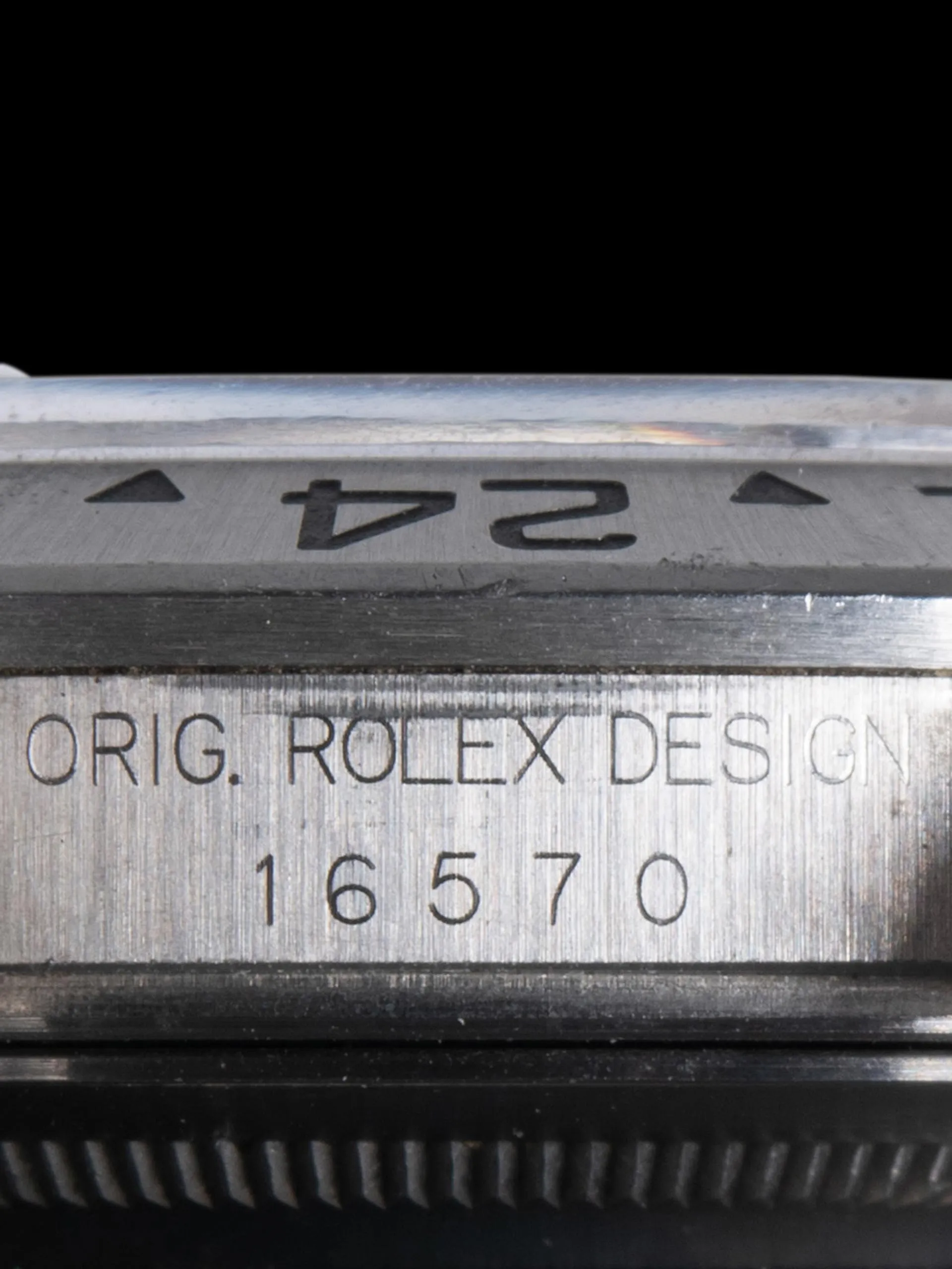 *Unpolished* 1995 Rolex Explorer II (Ref. 16570) "Polar" Dial