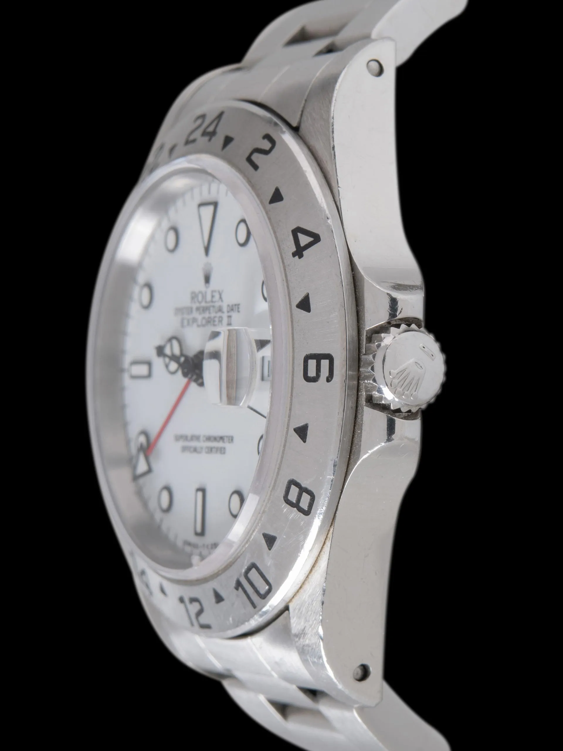 *Unpolished* 1995 Rolex Explorer II (Ref. 16570) "Polar" Dial