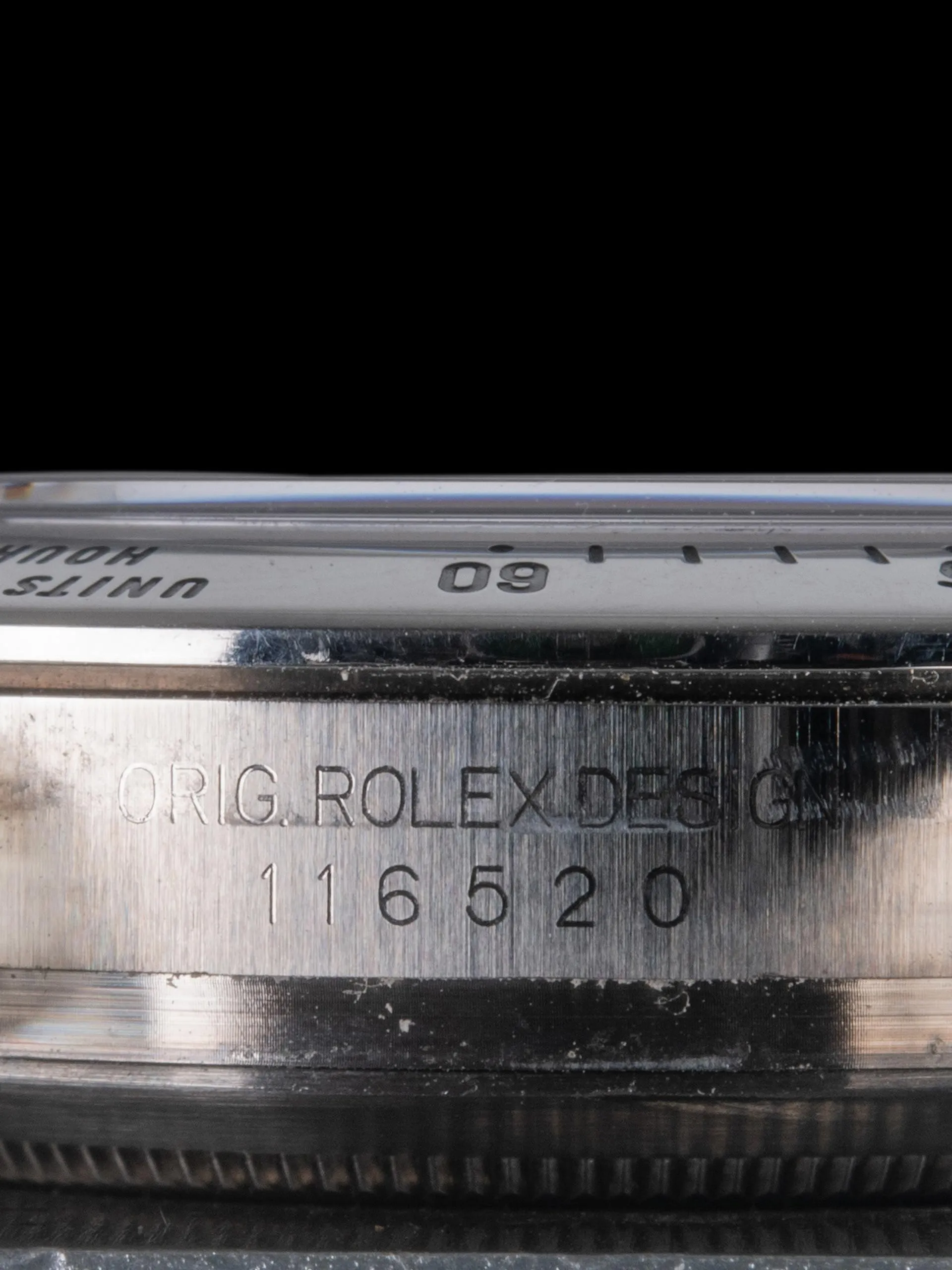 *Unpolished* 2009 Rolex Daytona (Ref. 116520) Black "APH" Dial